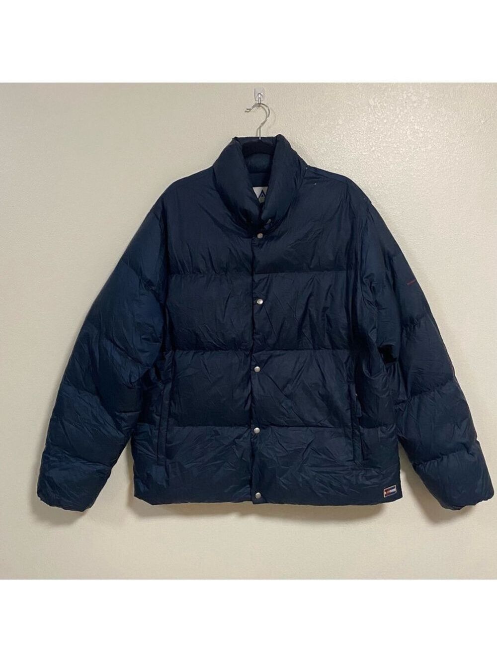 Holubar Jacket Men's Size XL Navy Down Puffer Coat Mustang Jacket